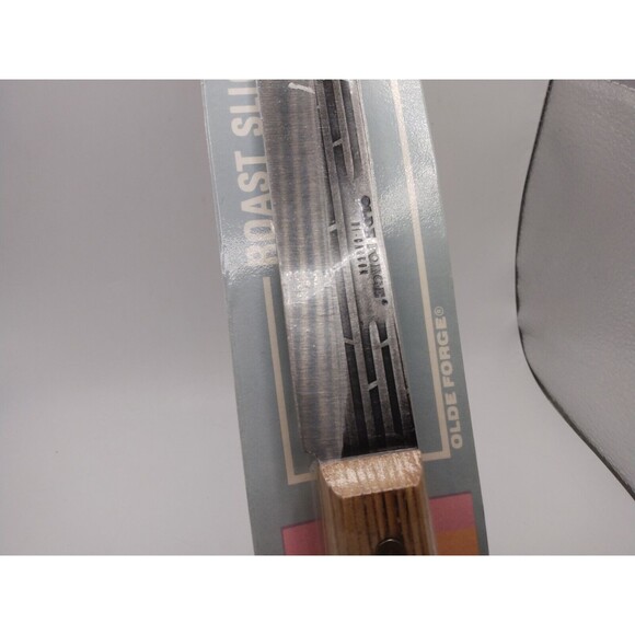 *NEW* Vintage OLDE FORGE HI CARBON 8" Roast Slicer X89008NB 8" Knife - Picture 4 of 11